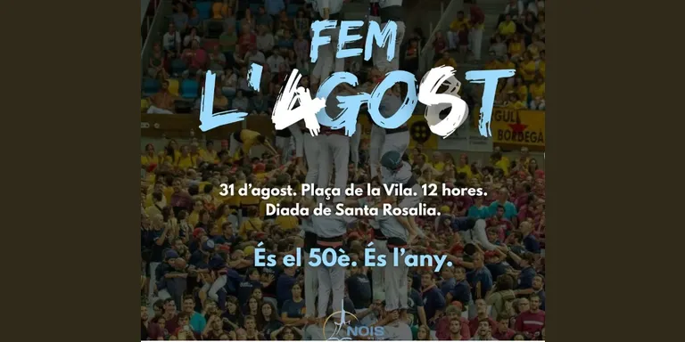 Els Nois afronten la recta final de la preparació per a la Diada de Santa Rosalia