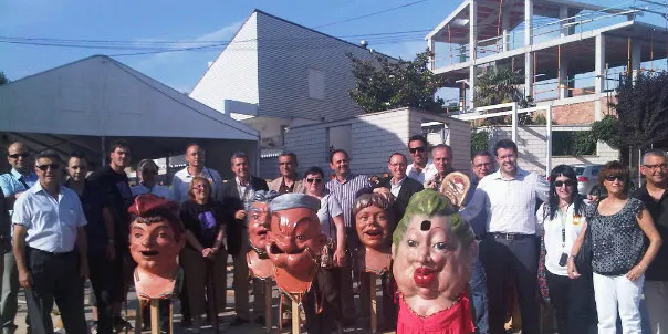 La Colla Gegantera de la Seu assisteix a la Trobada nacional de Capgrossos