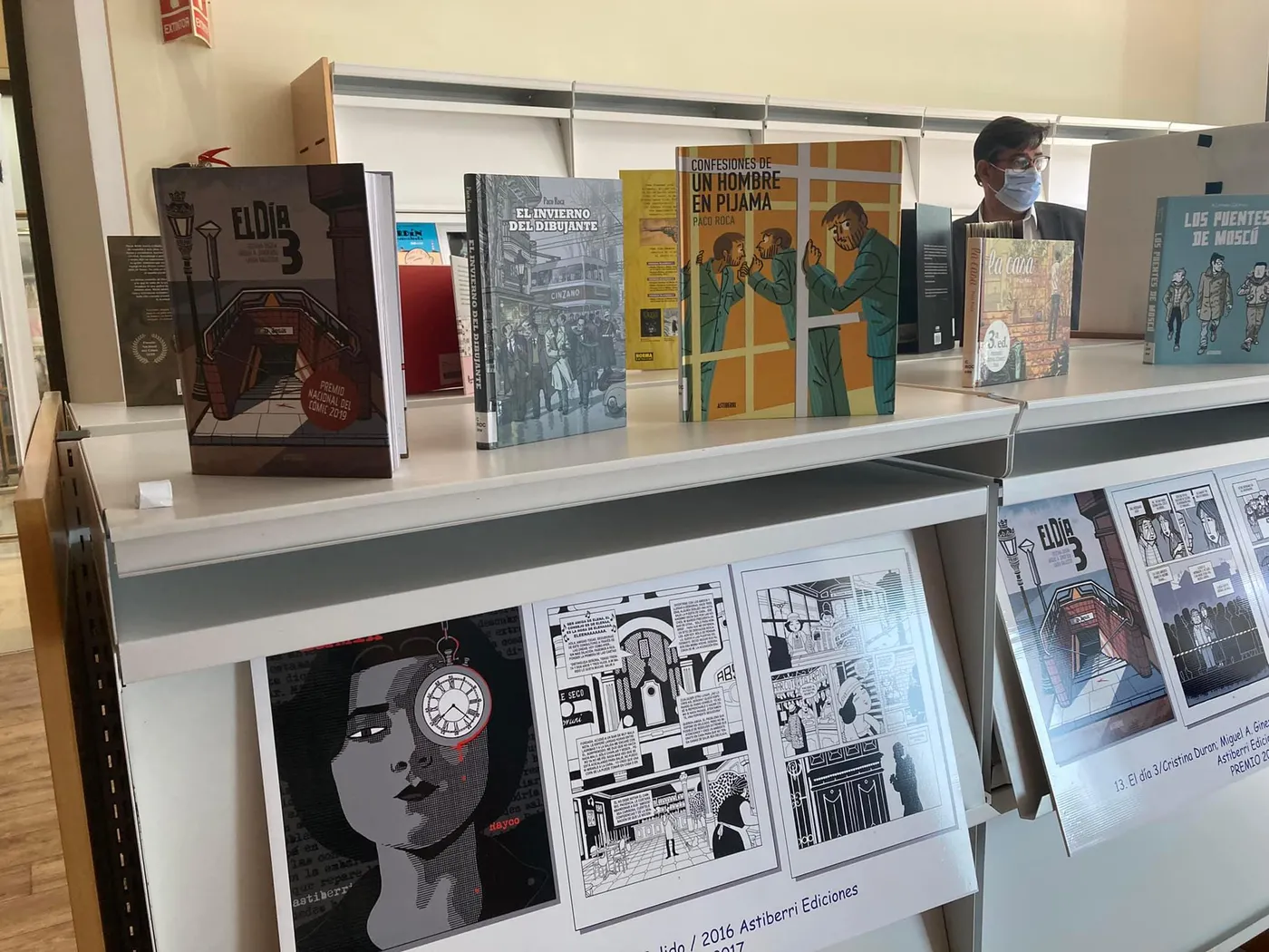 La bibliotecaria utrerana Paqui Peña habla en COPE Utrera (98.1 FM) acerca de la primera muestra del comic
