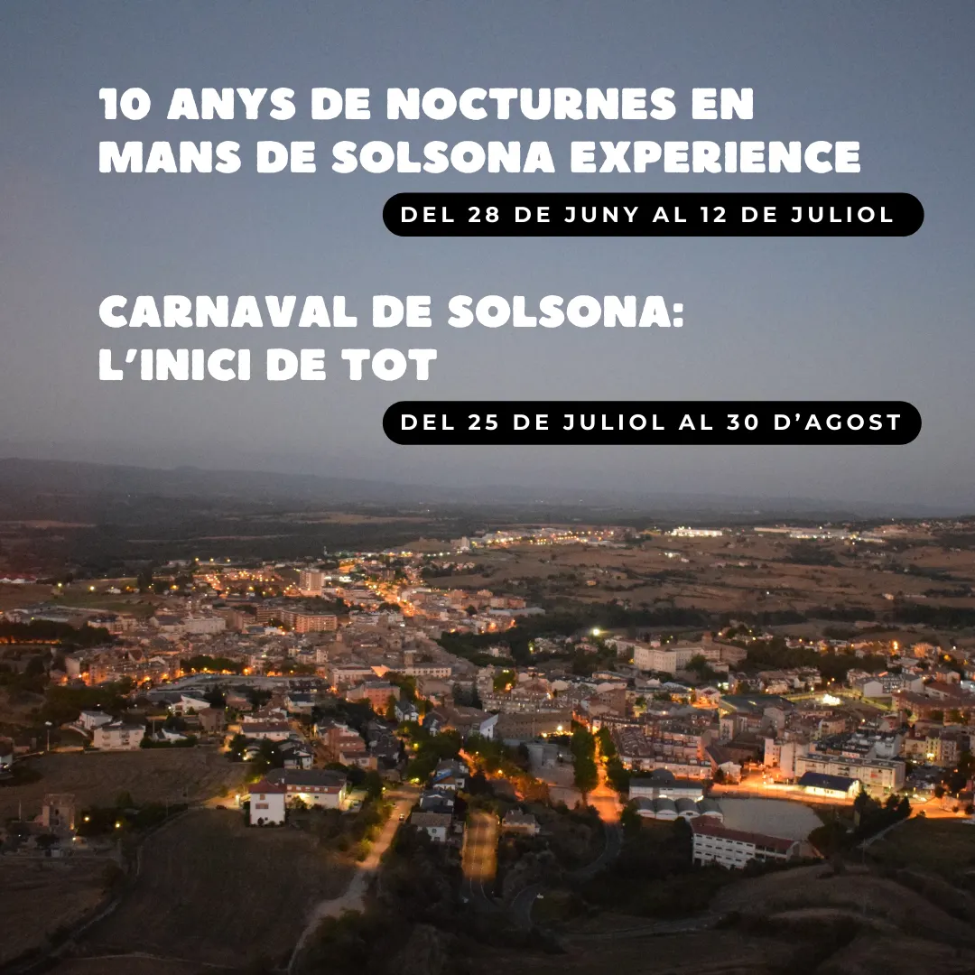 Les visites teatralitzades nocturnes de Solsona Experience compleixen 10 anys amb un repàs a aquesta dècada i una ruta sobre els orígens del Carnaval