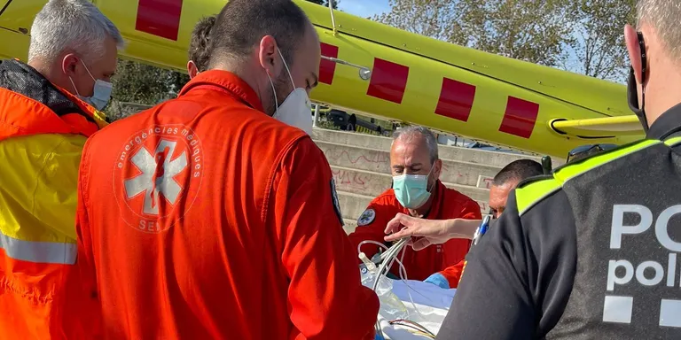Salva la vida del seu nebot de 3 anys a Pineda, caigut accidentalment a la piscina de la casa familiar