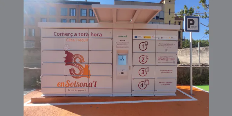 Les comandes de producte fresc són majoritàries en l'ús de les taquilles intel·ligents del comerç local "Clica i recull"