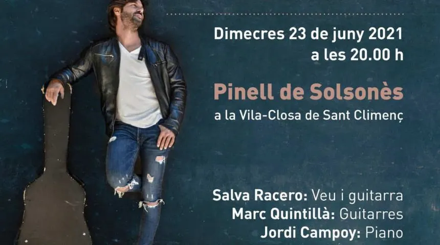 Salva Racero estrena demà a Sant Climenç "Torno a respirar"