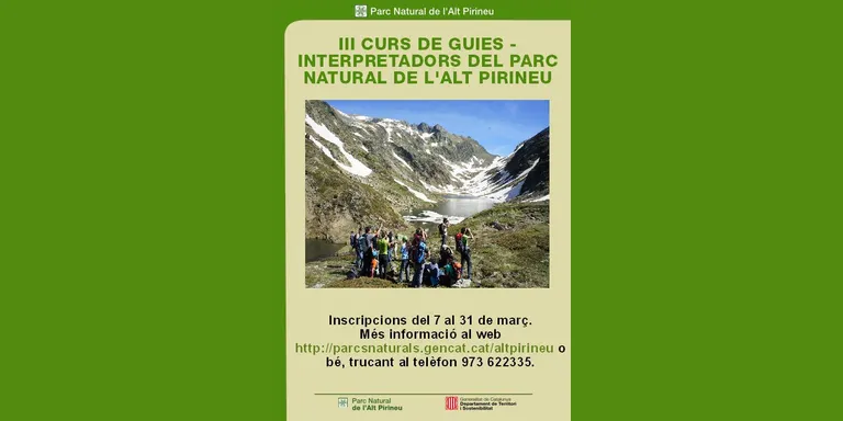 El Parc Natural de l’Alt Pirineu organitza un nou curs de guies-interpretadors