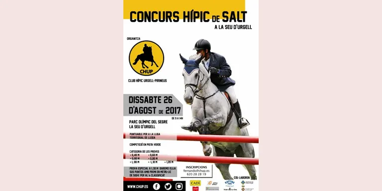 La Festa Major inclou enguany el Concurs Hípic de Salt a la Seu d'Urgell