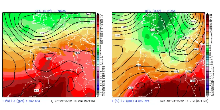 Canvi de temps de cara al cap de setmana