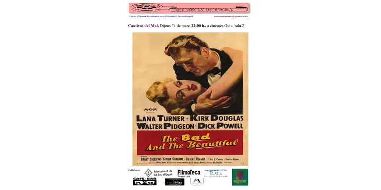 Cineclub La Seu d'Urgell inicia amb 'Cautivos del mal' la nova programació de primavera