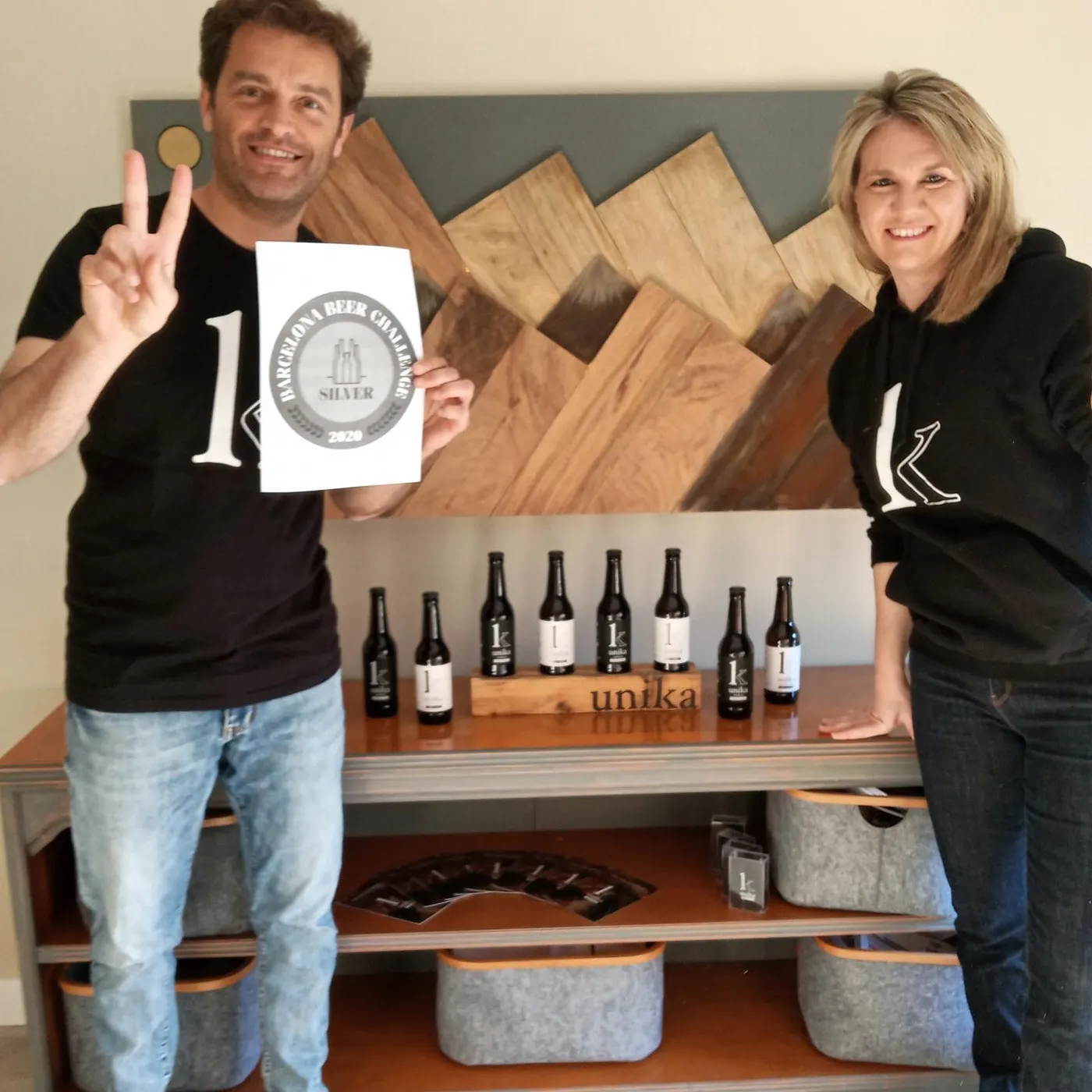 L'empresa calderina Unika Beer ha estat guardonada amb la medalla de plata del Barcelona Beer Challenge 2020