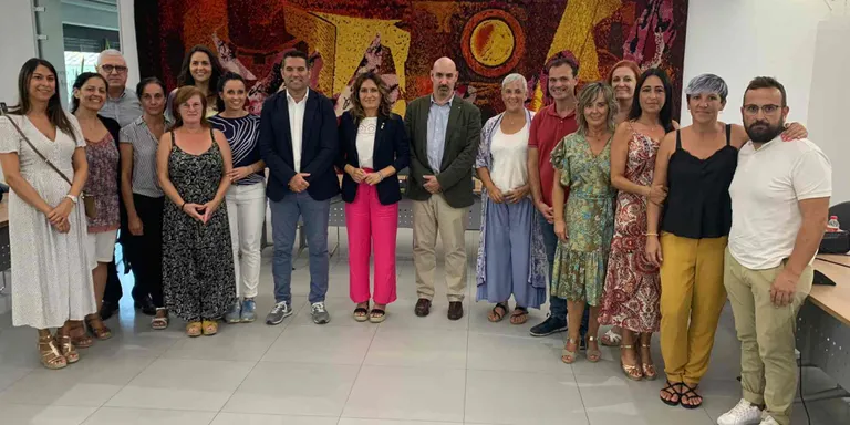 La Consellera de Presidència Laura Vilagrà fa una visita institucional a Pineda