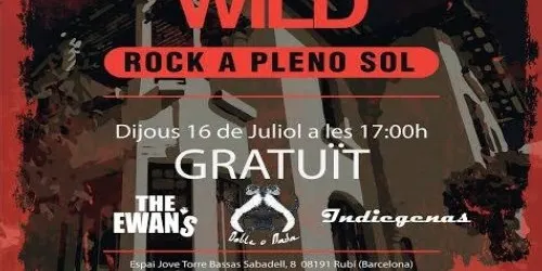 Rubí Wild, cita amb la música local a la Torre Bassas