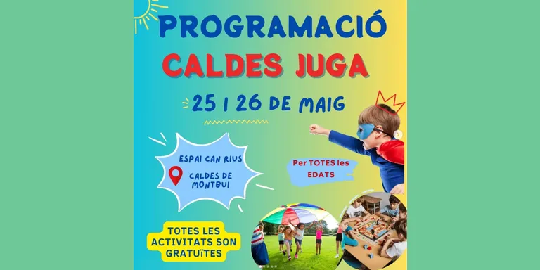 Les activitats familiars omplen el cap de setmana amb el Caldes Juga