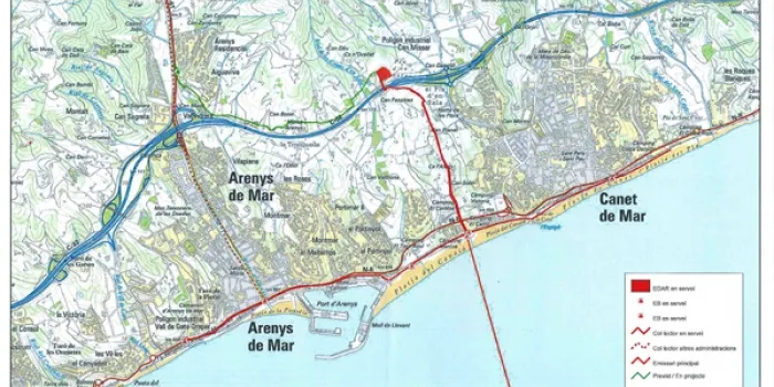 L’ACA preveu aprovar el desviament del clavegueram d’Arenys de Munt cap a la depuradora el 21 de juny