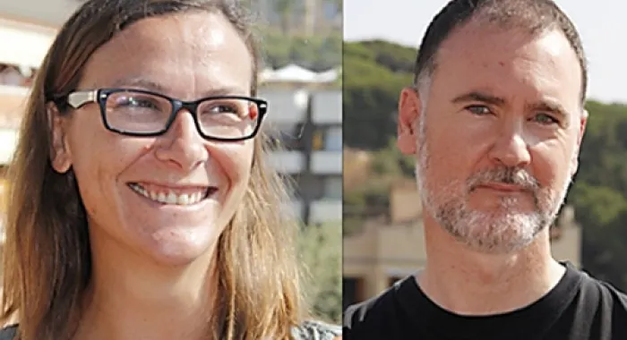 Annabel Moreno i Alex Acero ( Foto: Xavi Salbanyà )