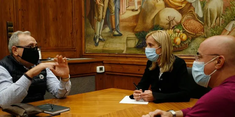 Reunió de l’Ajuntament de Valls amb l’Associació de Restauradors