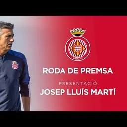 Roda de premsa de presentació del nou entrenador del Girona FC - episode art