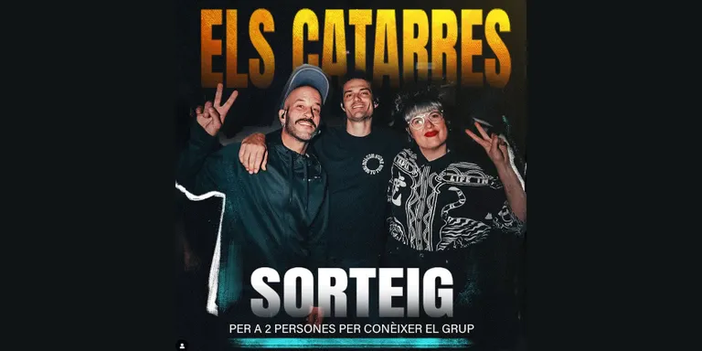 Sortegem una trobada amb els Catarres abans del concert de dissabte