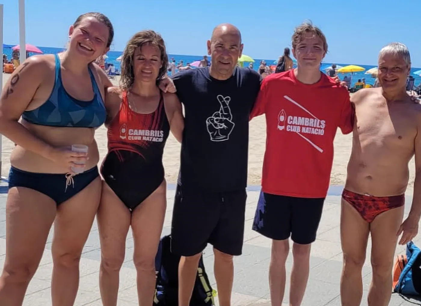 El Cambrils Club Natació aconsegueix tres podis a la XXII Travessia del Port de Torredembarra