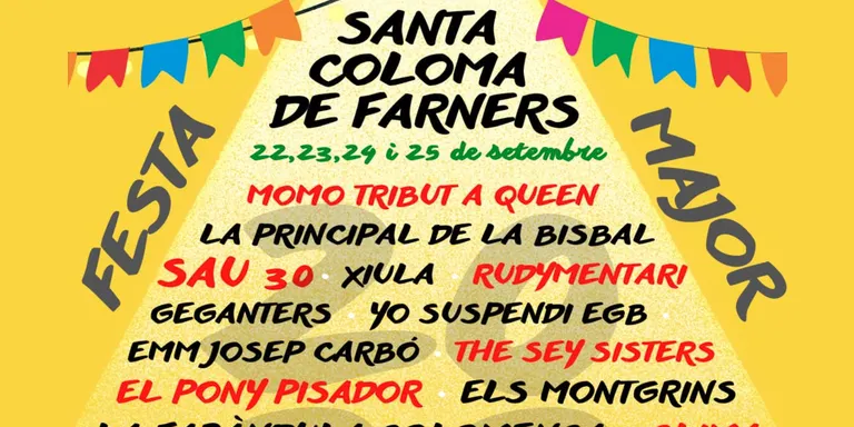 Aquest dijous comença la Festa Major de Santa Coloma de Farners
