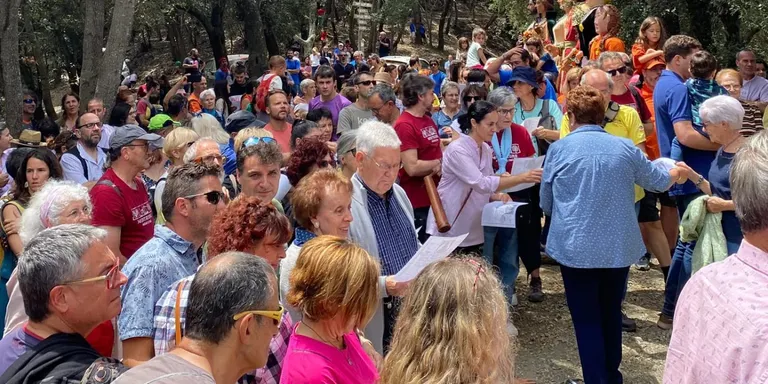 L'Aplec de l'Erola omple de música i cultura popular Hortsavinyà