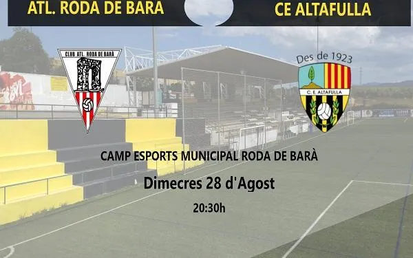 El CE Altafulla visita al Roda de Berà en un nou test de pretemporada