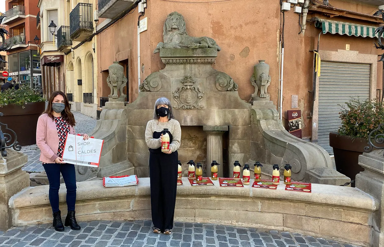El brou termal de la Fira de Nadal es vendrà embotellat