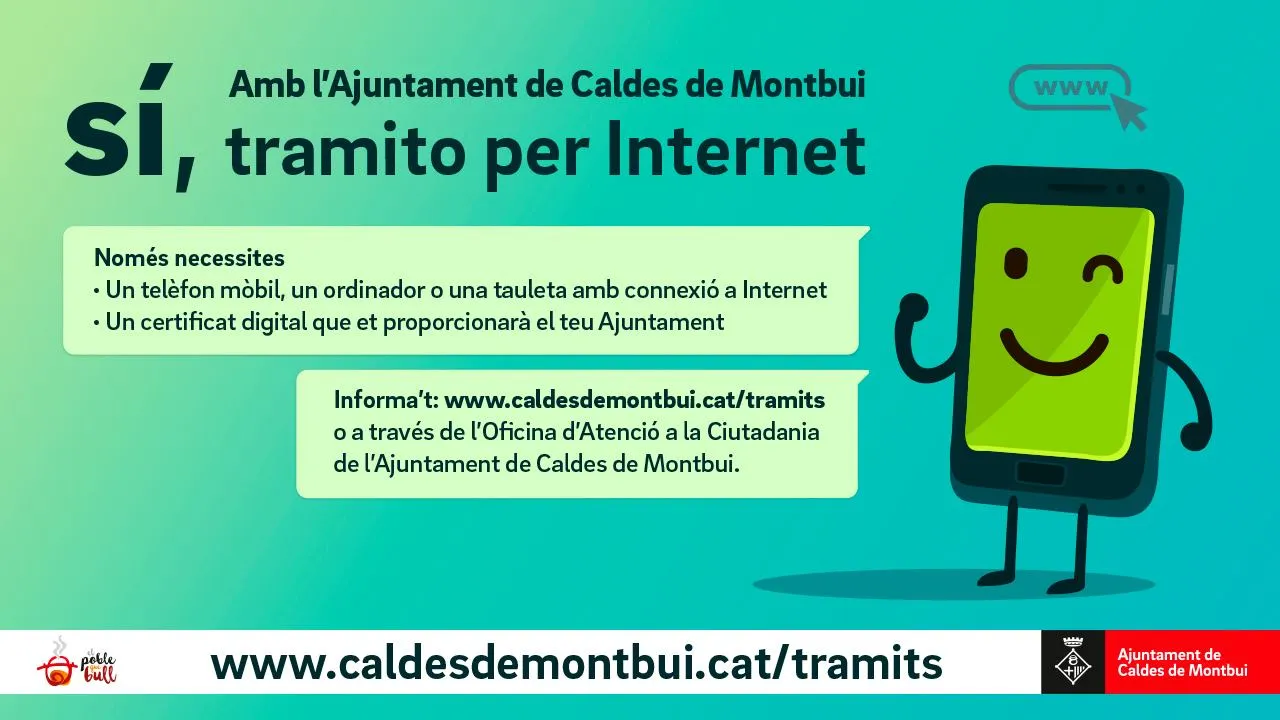 L'Ajuntament posa a disposició el tràmit per obtenir el certificat electrònic IdCat