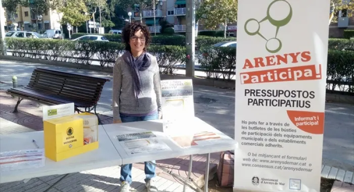 La regidoria de Participació ha sortit al carrer durant la fase de recollida de propostes ( Foto: