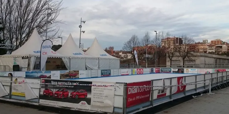 La pista de gel ja funciona amb normalitat