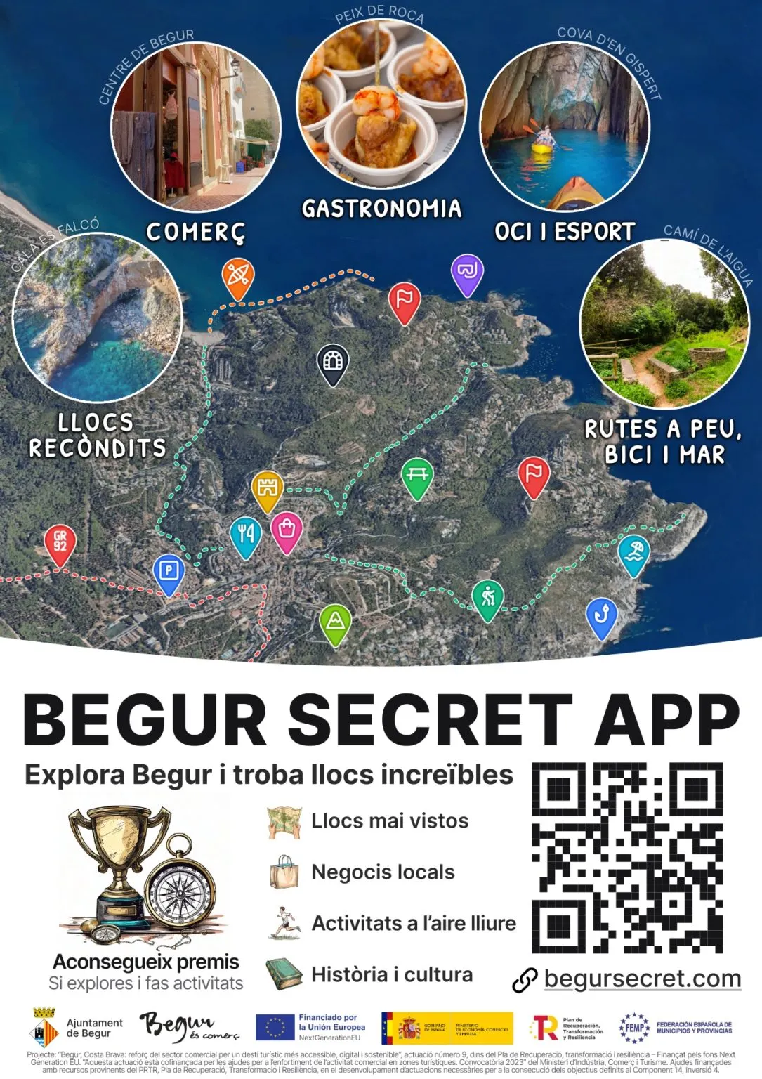 Begur Secret: una aplicació per donar a conèixer el comerç local