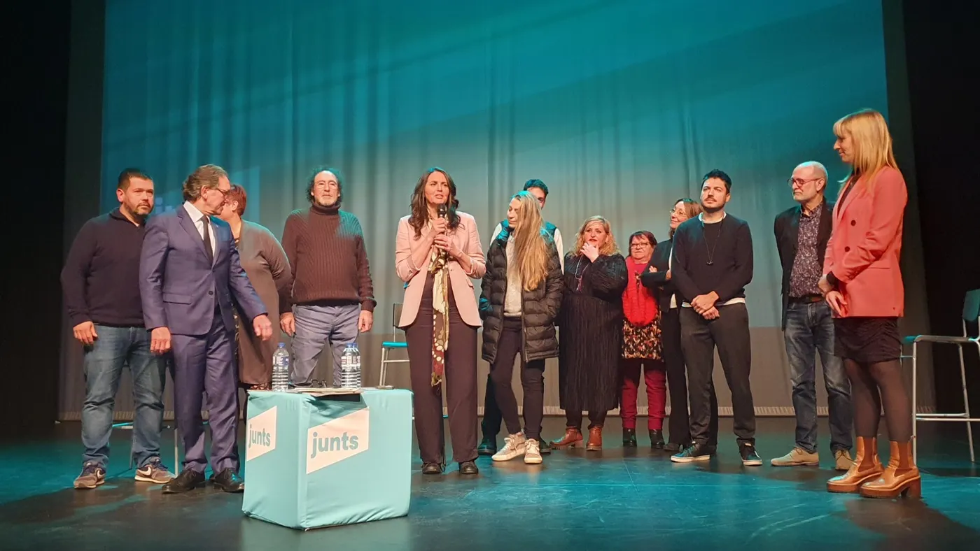 Dissabte, acte de presentació de la candidatura de Junts Per Pineda que encapçala Noemí Llorens
