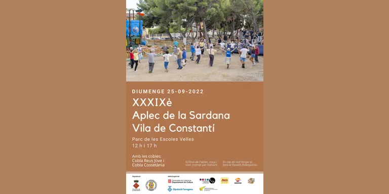 Arriba la 39a edició de l’Aplec de la Sardana Vila de Constantí