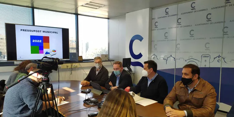 El pressupost municipal de Cambrils d’enguany serà un 8% superior al del 2021