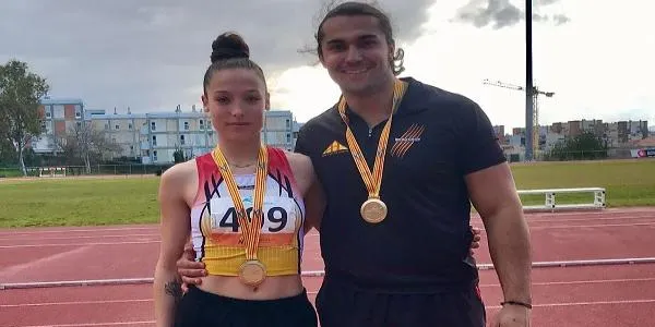 Aaron Sola i Aina Calbó regnen en el Campionat de Catalunya de Llançaments d’Hivern Absolut i Sub20