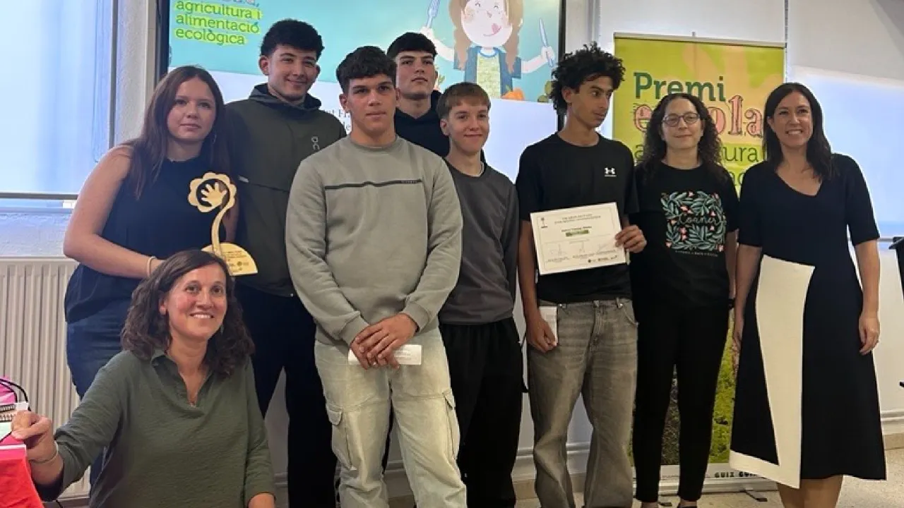Un projecte del PFI de l’Institut Francesc Ribalta, premiat pel Departament d’Agricultura