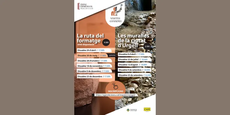 L'Espai Ermengol segueix amb les visites guiades 'Les muralles de la ciutat d'Urgell'