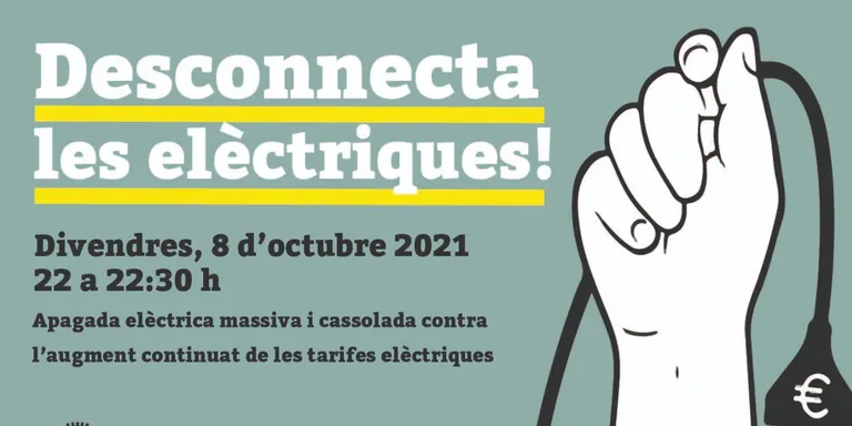 L'Ajuntament se suma a la campanya "Desconnecta de les elèctriques"