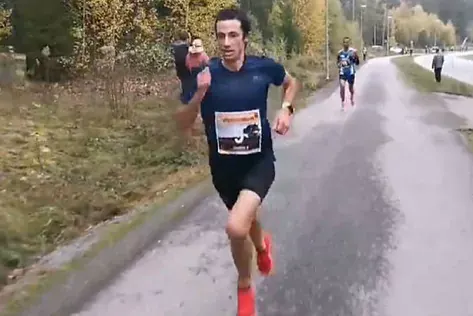 Kilian Jornet fa la seva primera cursa en asfalt