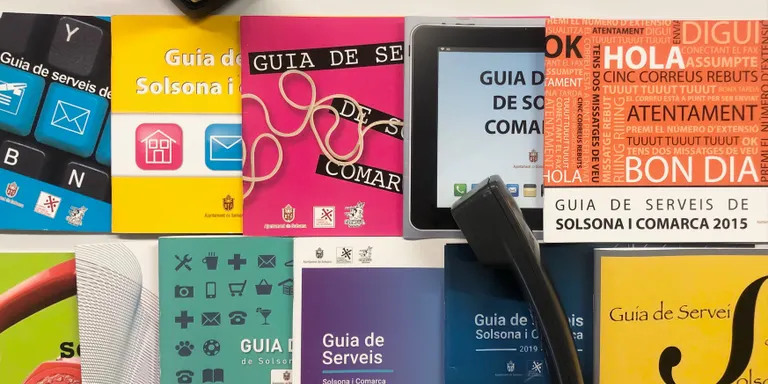 Treuen a concurs el disseny de la "Guia de serveis de Solsona i comarca" de l'any que ve