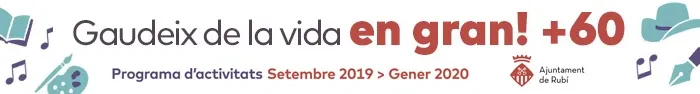publicitat municipal GENT GRAN 2019 3er TRIMESTRE
