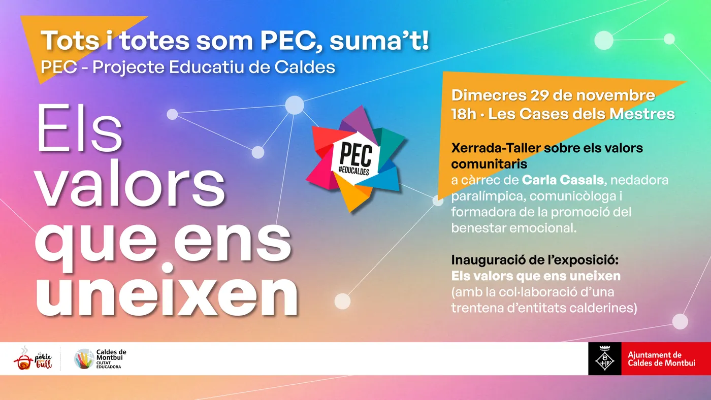 Una xerrada de la medallista paralímpica Carla Casals encetarà la nova campanya del Projecte Educatiu de Caldes