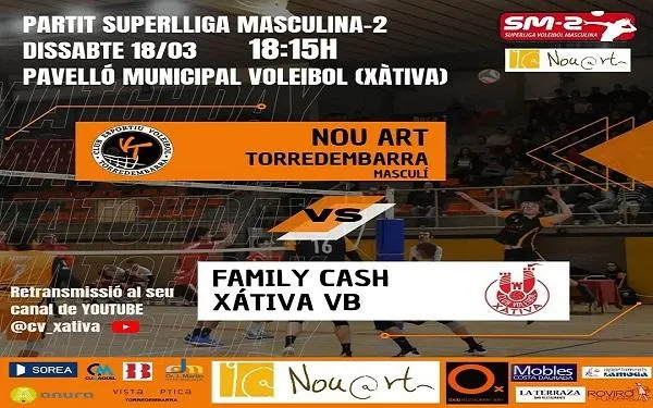 El CEVOL Torredembarra afronta a la pista del Xàtiva VB la primera ‘final’ per la permanència