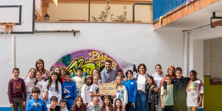 Reconeixement a la primera escola de Pineda que participa en el programa «CuEmE»