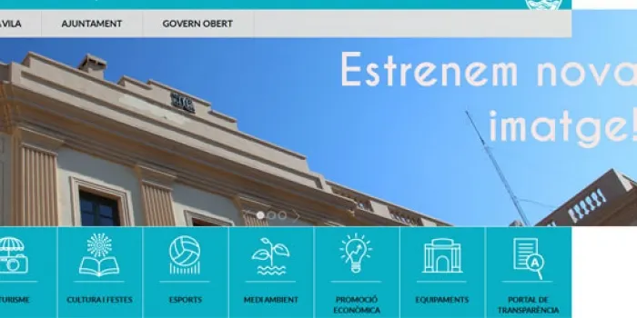 L’Ajuntament estrena nova web municipal
