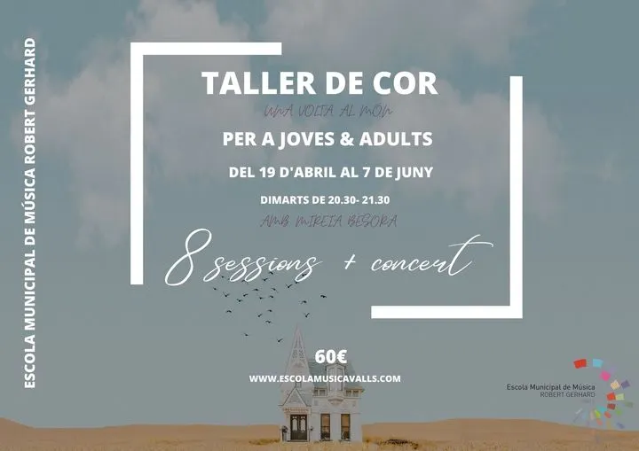 S’obren les inscripcions pel taller de cor “Una volta al món”