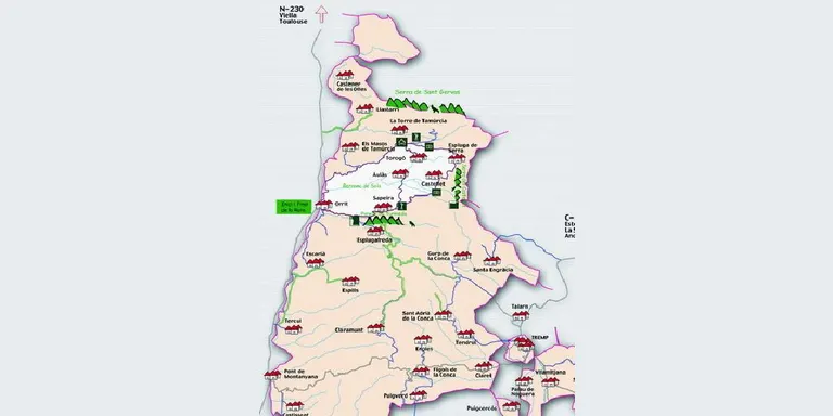 Mor un excursionista de 55 anys al municipi de Tremp