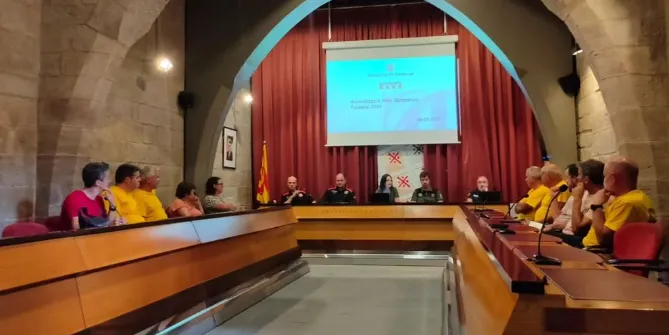El Consell Comarcal acull una reunió de coordinació de campanya forestal al Solsonès