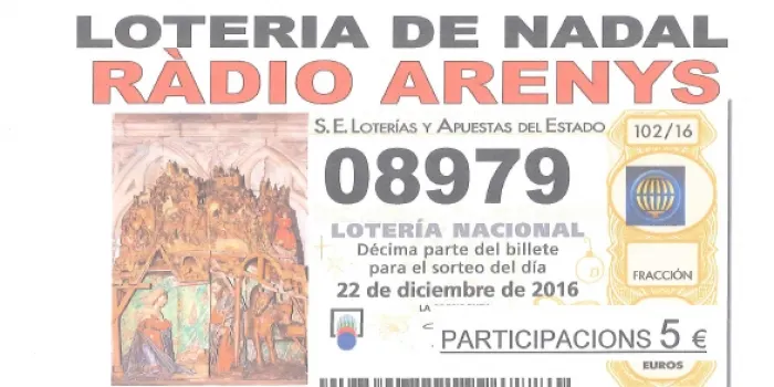 RÃ dio Arenys vol repartir sort aquest Nadal