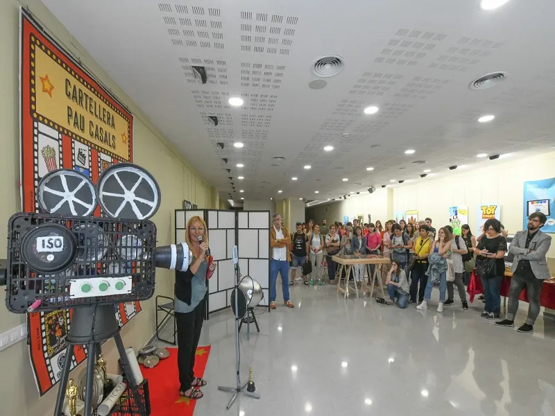 L’escola Pau Casals mostra ‘El joc del cinema’ a l’Auditori Vallhonrat