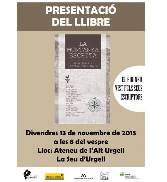Presentació a la Seu del llibre 'La muntanya escrita'
