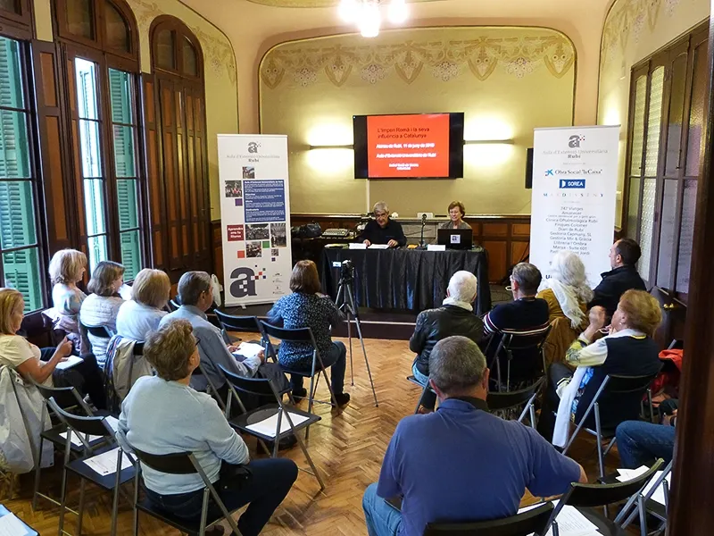  La xerrada ha tingut lloc a l’Ateneu Municipal